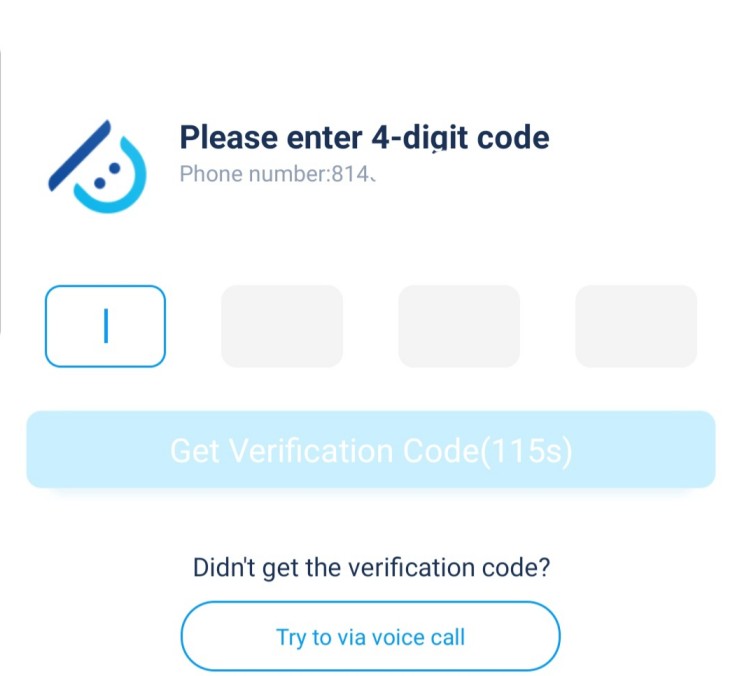 PalmCredit account setup 3