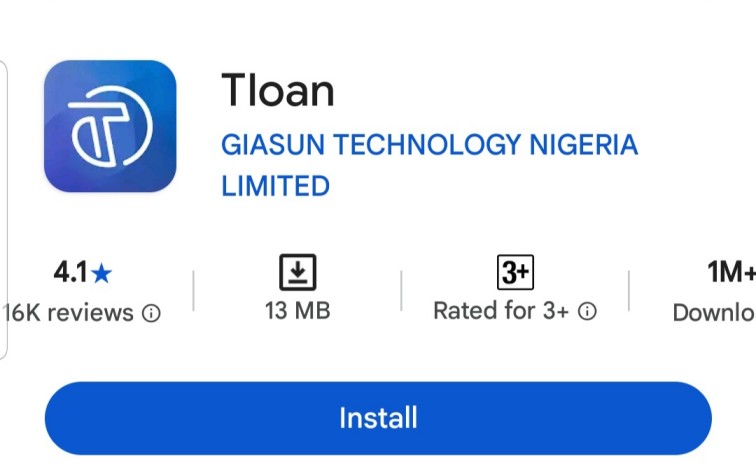 TLoan playstore 