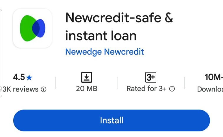 Newcredit app loan