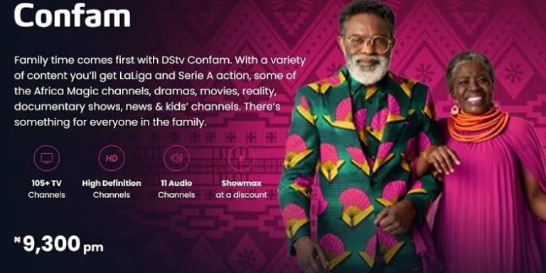 DStv Confam: Channels list, prices, and updates