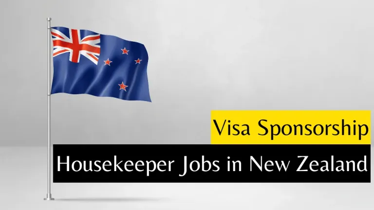 Cleaners Jobs in New Zealand With Free Visa Sponsorship (Full Guide)