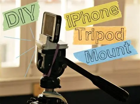 DIY Phone Tripod and Home Photography Setup on a Budget