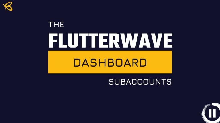 Flutterwave Merchant Dashboard Payment and Collection Guide